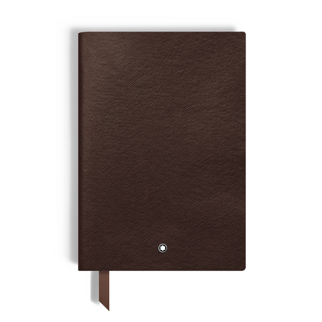 Medium Notebook, Saffiano Leather, Tobacco – Lined Pages - 2