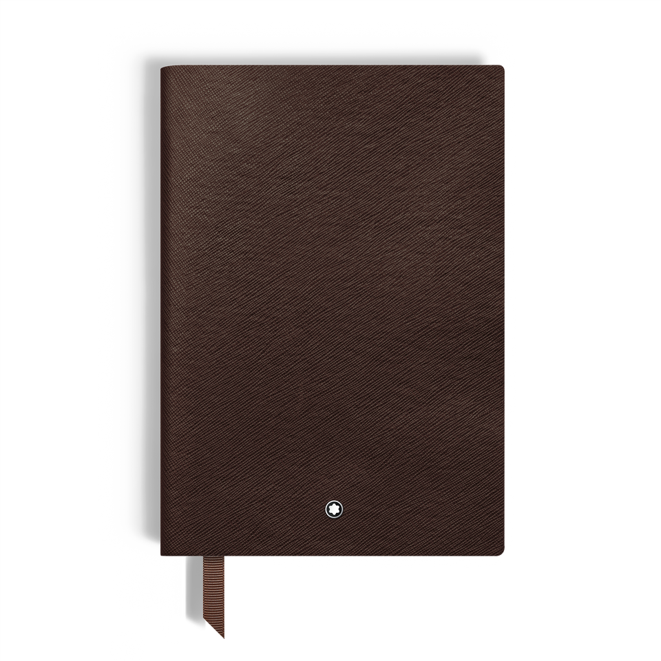 Medium Notebook, Saffiano Leather, Tobacco &ndash; Lined Pages - 2