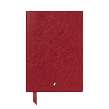 Medium Notebook in Sartorial Leather, Lined Pages