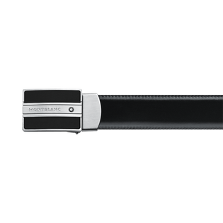 Montblanc Plate 30&nbsp;mm Reversible Belt in Leather