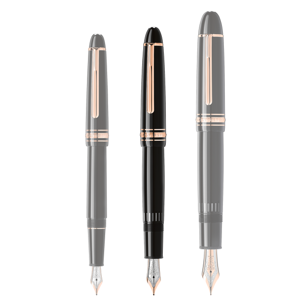 Meisterst&uuml;ck Rose Gold-Coated LeGrand Fountain Pen (M) - 6