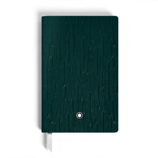 Small Notebook, Saffiano Leather, British Green &ndash; Lined Pages