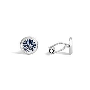 Cufflinks Meisterst&uuml;ck the Origin Collection blue
