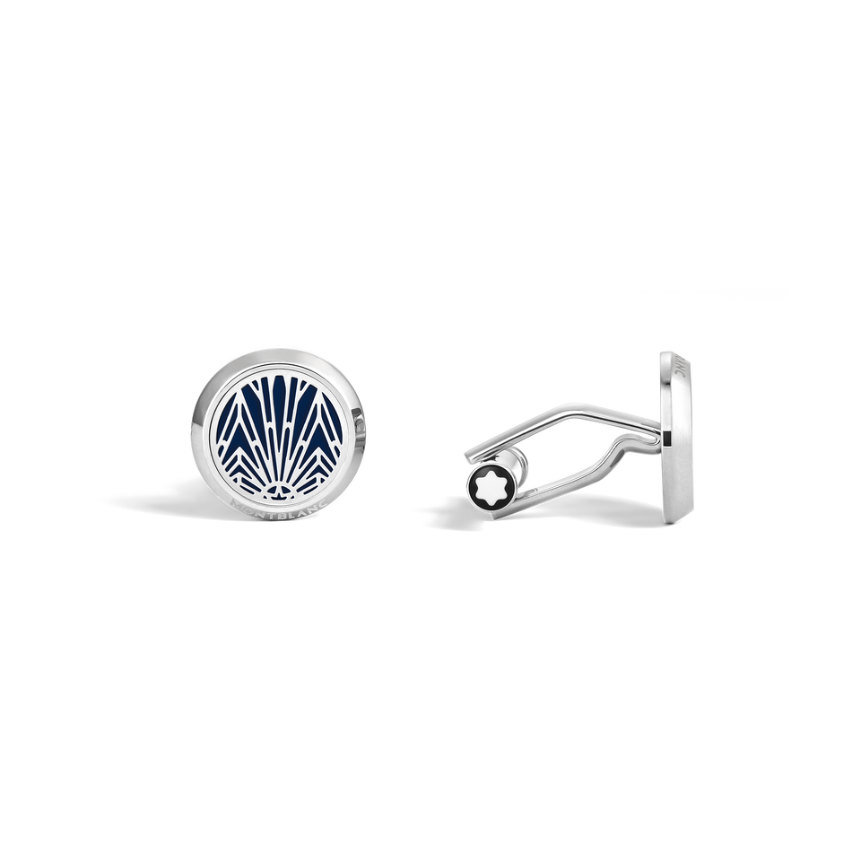 Cufflinks Meisterst&uuml;ck the Origin Collection blue - 1