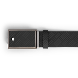Black 35&nbsp;mm leather belt