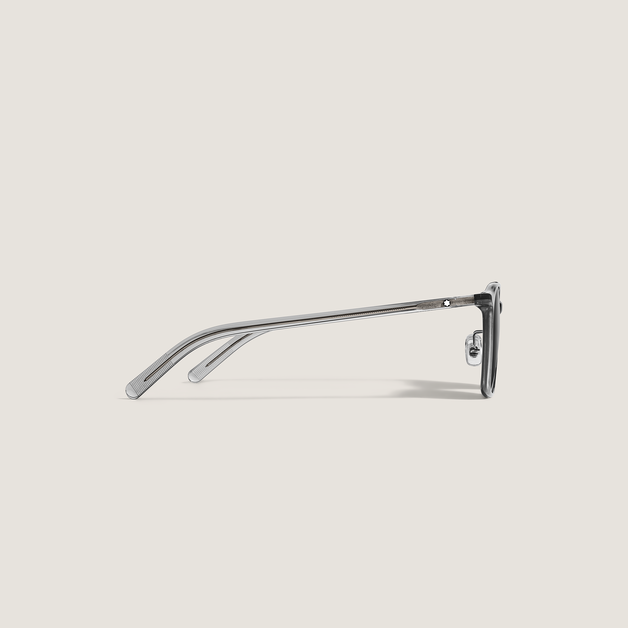 Oval Acetate Grey Frame Sunglasses - 2
