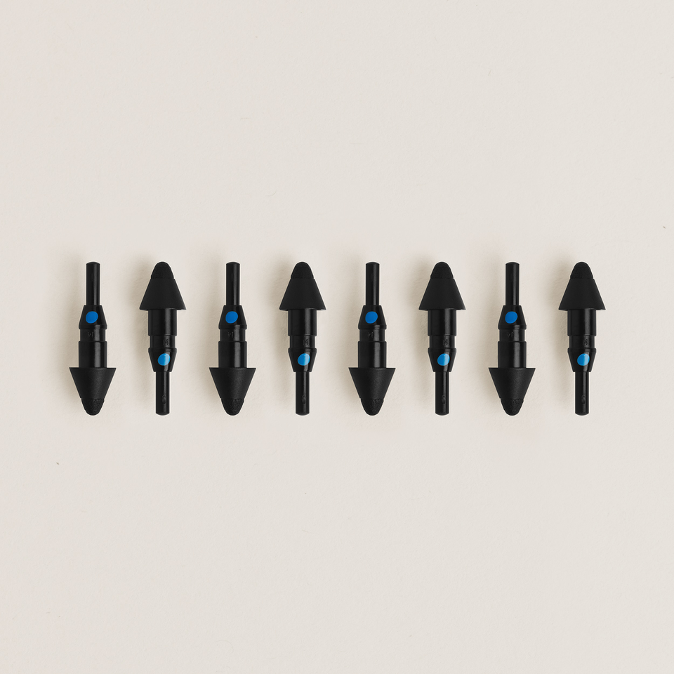 Smooth Replacement Tips for Montblanc Digital Pen, Black - 2