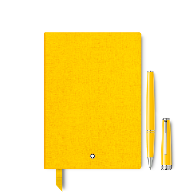 Set with PIX Rollerball Yellow & Notebook #146 Yellow (lined) - 1
