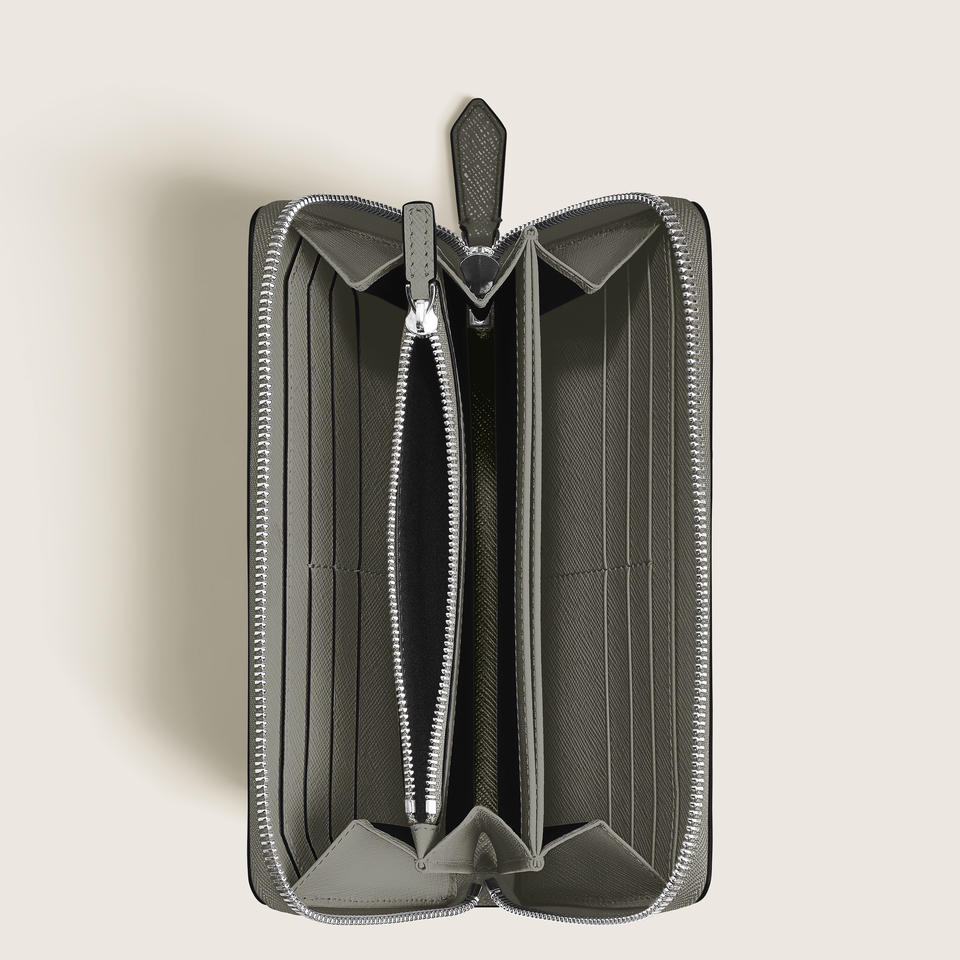 Sartorial wallet 12cc zip around - 4