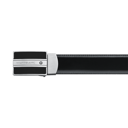 Montblanc Plate 30&nbsp;mm Reversible Belt in Leather