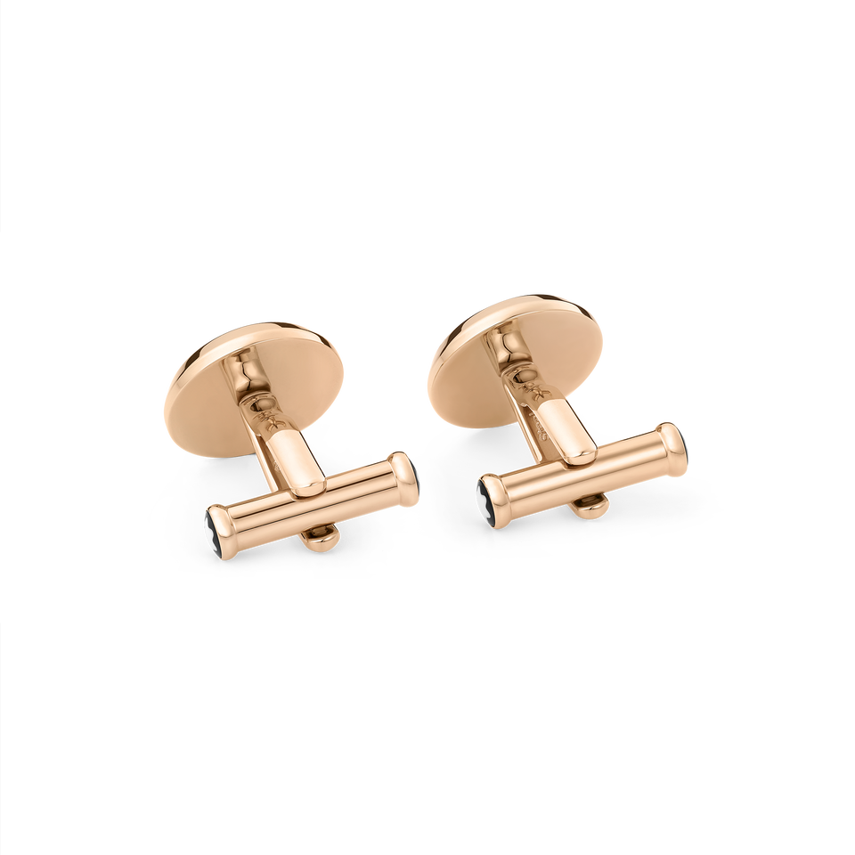 Meisterst&uuml;ck Cufflinks with Blue Goldstone Inlay - 4