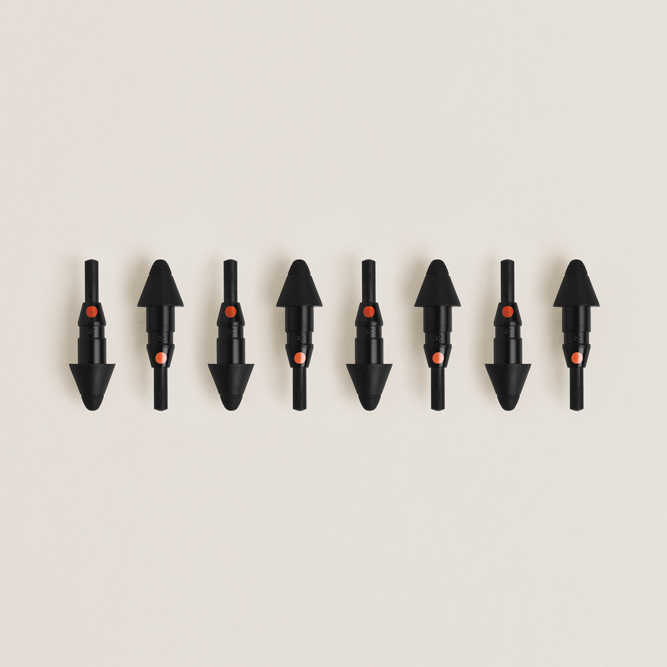 Matte Replacement Tips for Montblanc Digital Pen, Black - 2