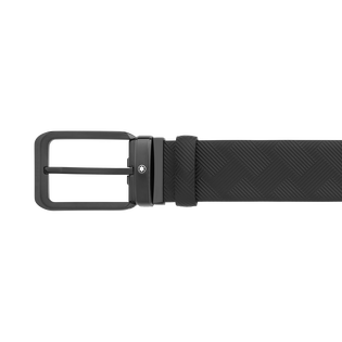 Rectangular 35&nbsp;mm Reversible Belt in Extreme Leather