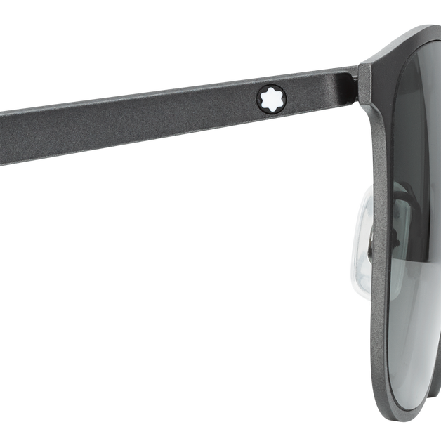 Squared Sunglasses with Black Coloured Metal Frame  - 4