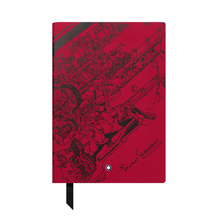 Medium Notebook, Great Characters Enzo Ferrari Special Edition, Lined Pages