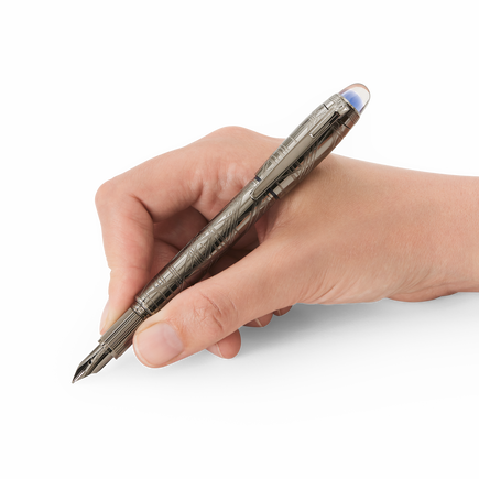 Starwalker SpaceBlue Metal Fountain Pen