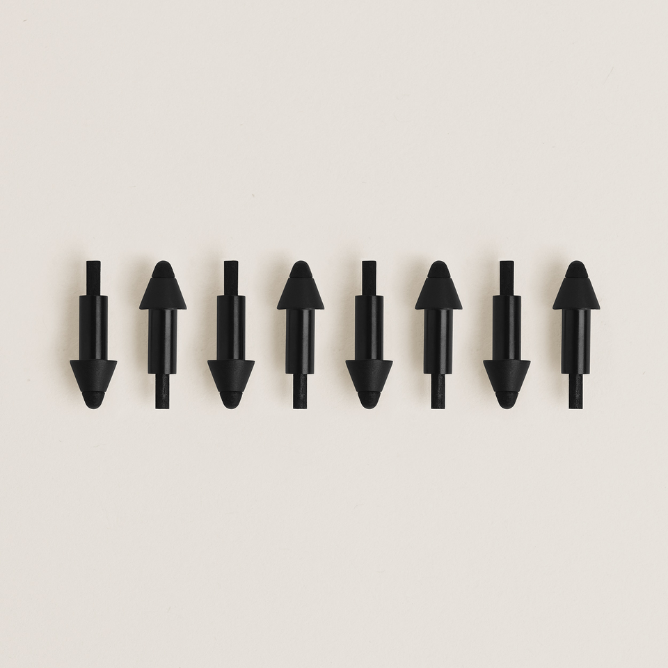 Linen Replacement Tips for Montblanc Digital Pen, Black - 2