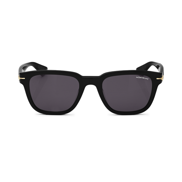 Squared Sunglasses with Black Coloured Acetate Frame (M) - 1