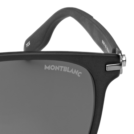 Squared Sunglasses with Black Coloured Acetate Frame