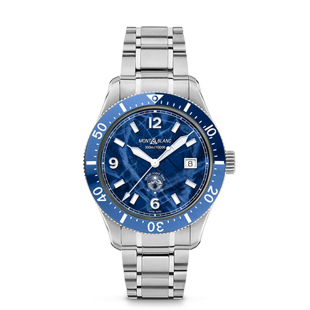 Montblanc 1858 Iced Sea Automatic Date