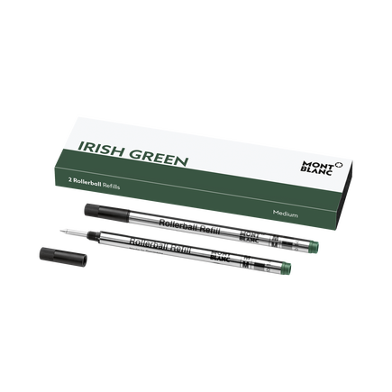 2 Rollerball Refills, Irish Green - Medium