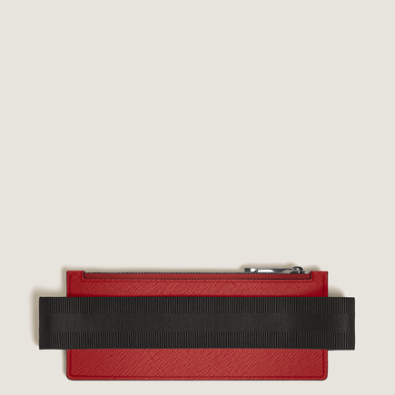 Sartorial 2-Pen Pouch with Zip & Elastic Strap