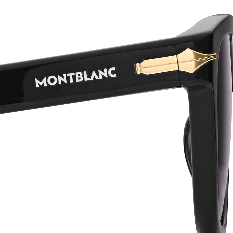 Squared Sunglasses with Black Coloured Acetate Frame (S) - 8