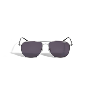 Squared Titanium Silver Col Frame