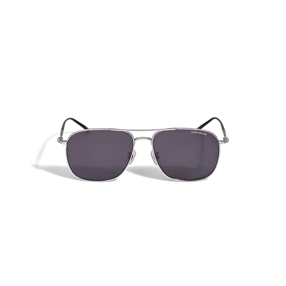 Squared Titanium Silver Col Frame - 1