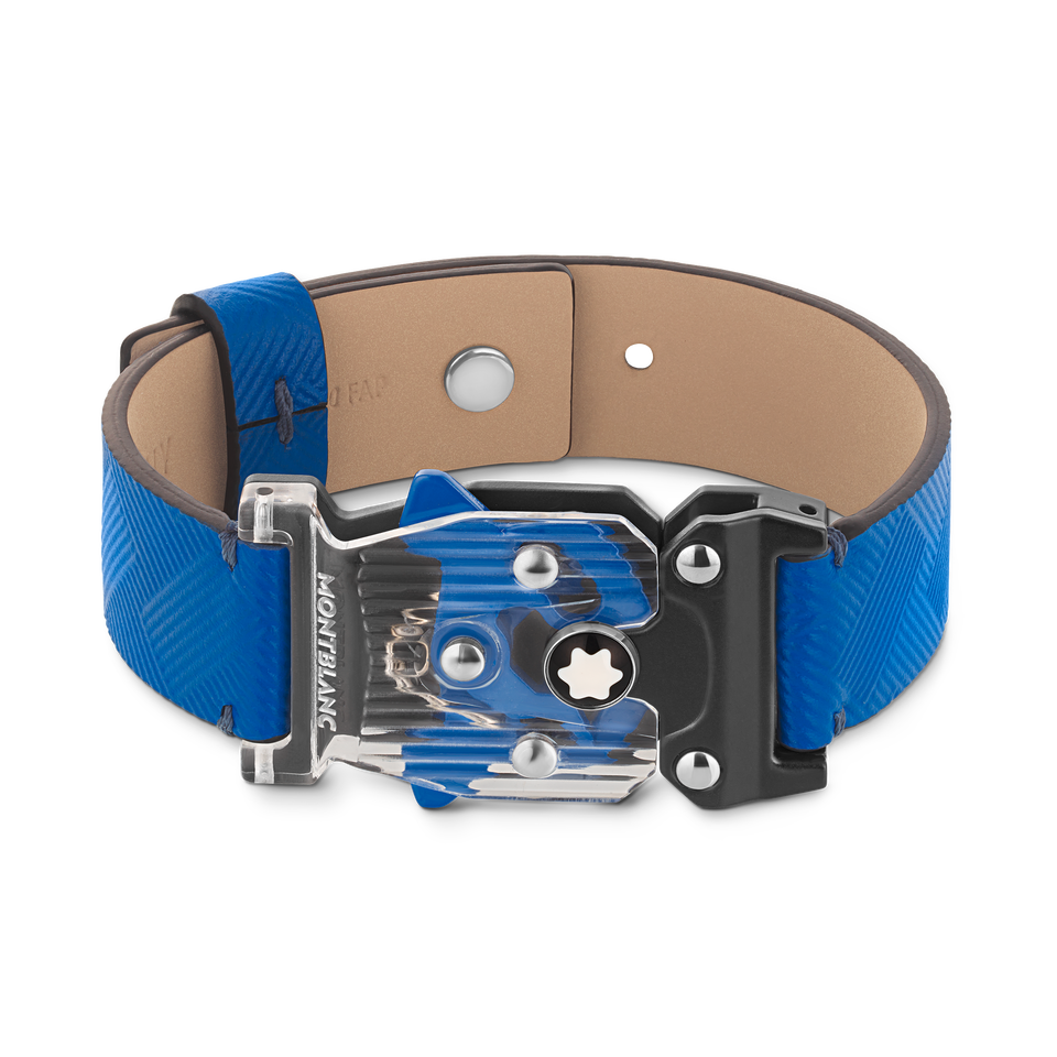 Bracelet with plexiglas closing Montblanc Extreme 3.0 Collection blue - 3