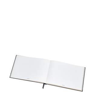 Guest Book Croco Print, Black