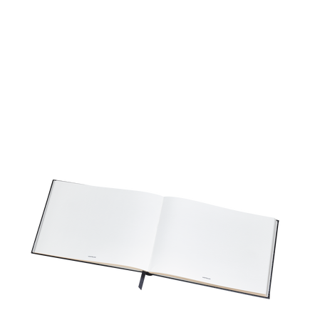 Guest Book Croco Print, Black