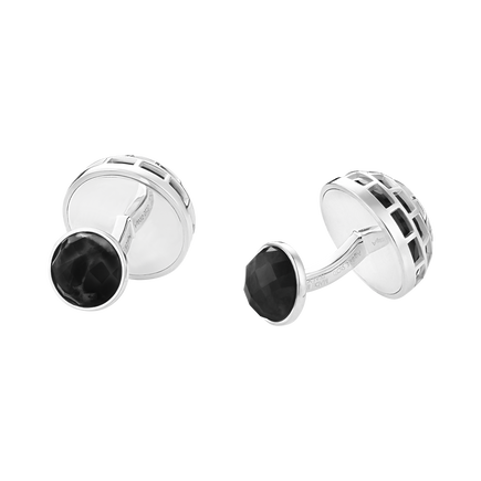 Meisterstück Cufflinks with Onyx Stone