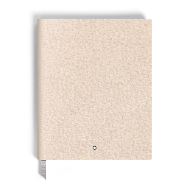 Large Notebook, Saffiano Leather, Cloudy Beige – Lined Pages - 2