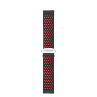 Red Rubber Sport Strap
