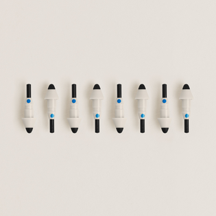 Smooth Replacement Tips for Montblanc Digital Pen, Ivory
