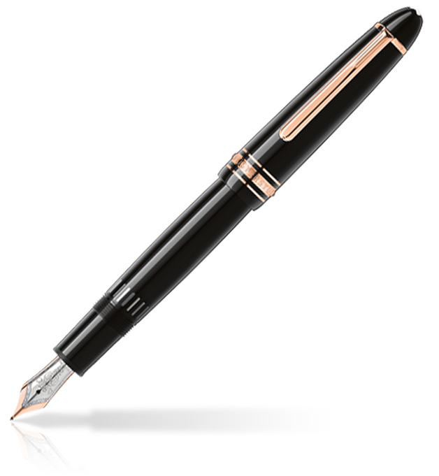 Meisterst&uuml;ck Rose Gold-Coated LeGrand Fountain Pen (M) - 7