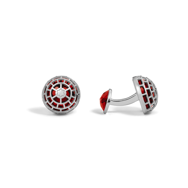 Montblanc Meisterstück Cufflinks with Jasper Stone - 1