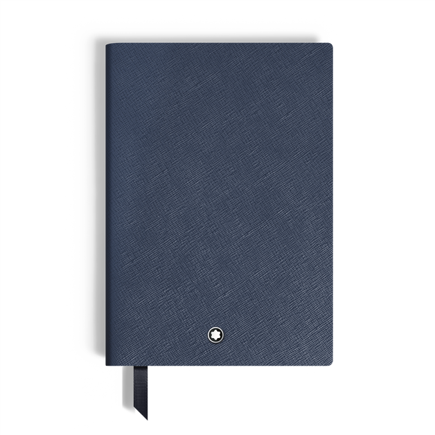 Medium Notebook, Ink Blue Leather, Blue – Blank Pages - 2