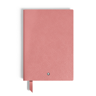 Medium Notebook, Saffiano Leather, Blush &ndash; Lined Pages