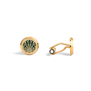 Cufflinks Meisterst&uuml;ck the Origin Collection green