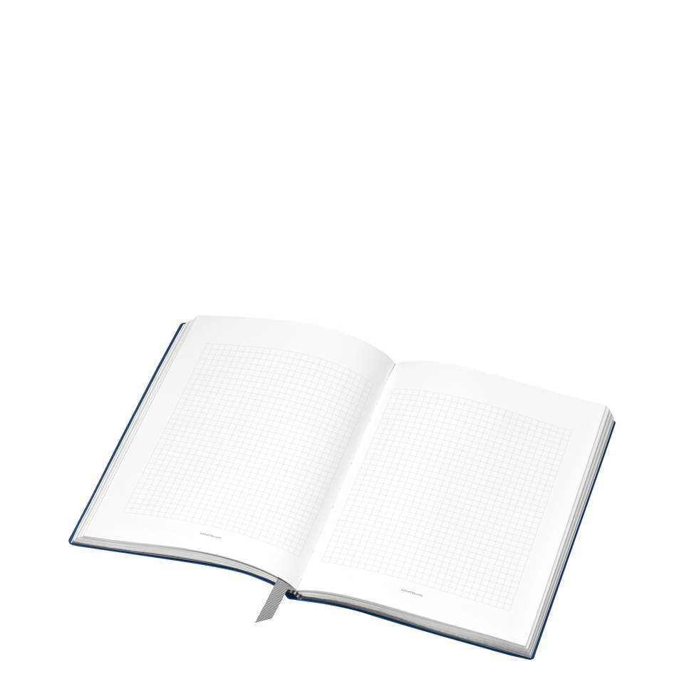 Medium Notebook in Sartorial Leather, Squared Pages - 2