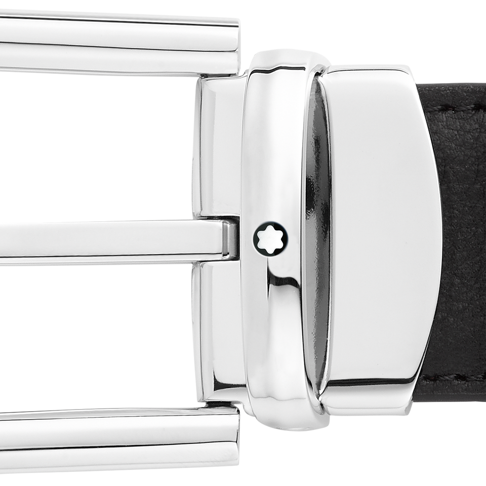 Horseshoe 30&nbsp;mm Reversible Belt in Leather - 5
