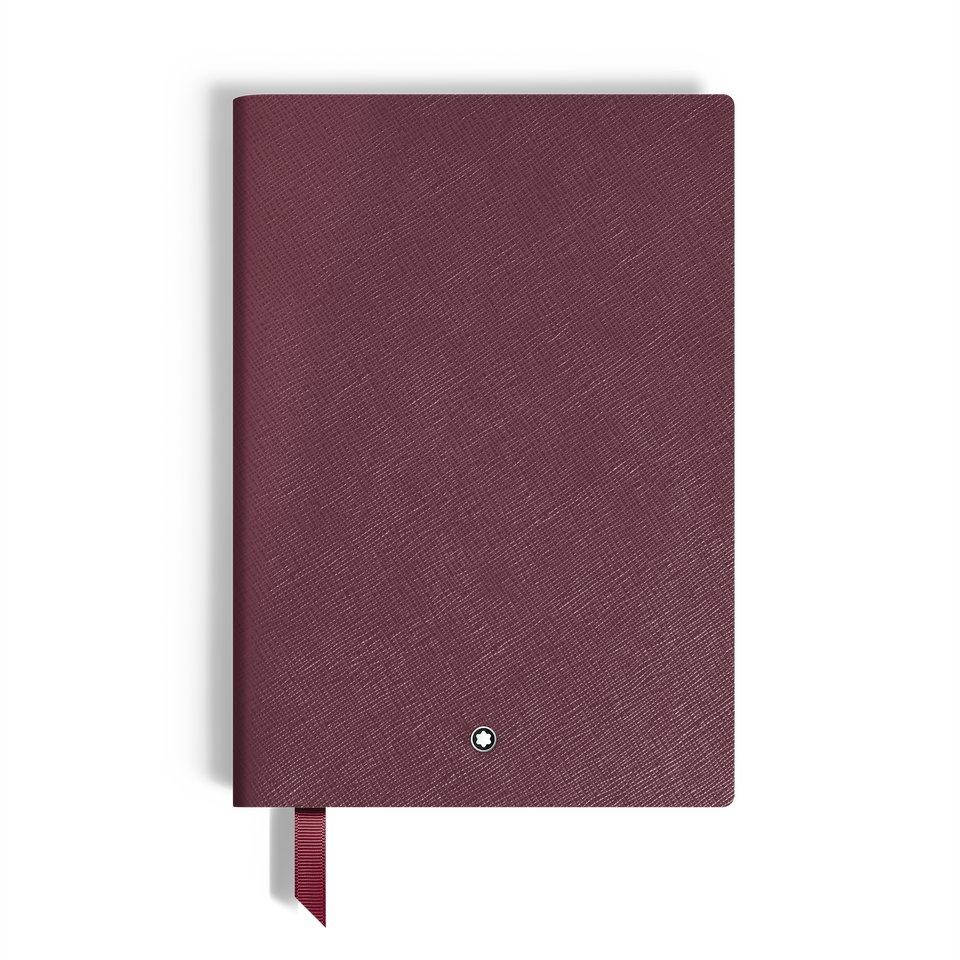 Medium Notebook, Cassis Leather, Burgundy &ndash; Lined Pages - 2