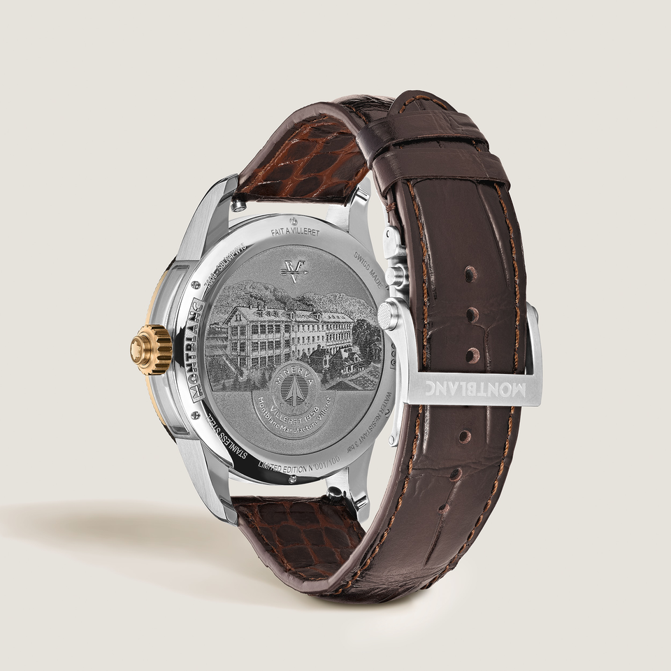 Montblanc 1858 The Unveiled Minerva Chronograph Limited Edition - 100 pieces - 4