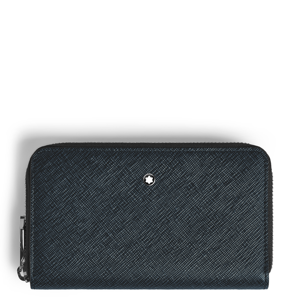 Sartorial medium wallet 12cc with zip - 1