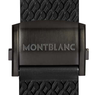 Black Rubber Sport Strap