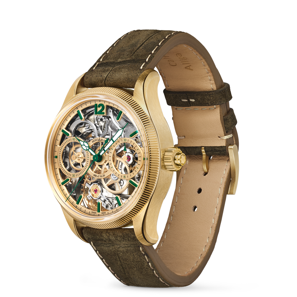 Montblanc 1858 The Unveiled Secret Minerva Monopusher Chronograph Limited Edition - 18 pieces - 3