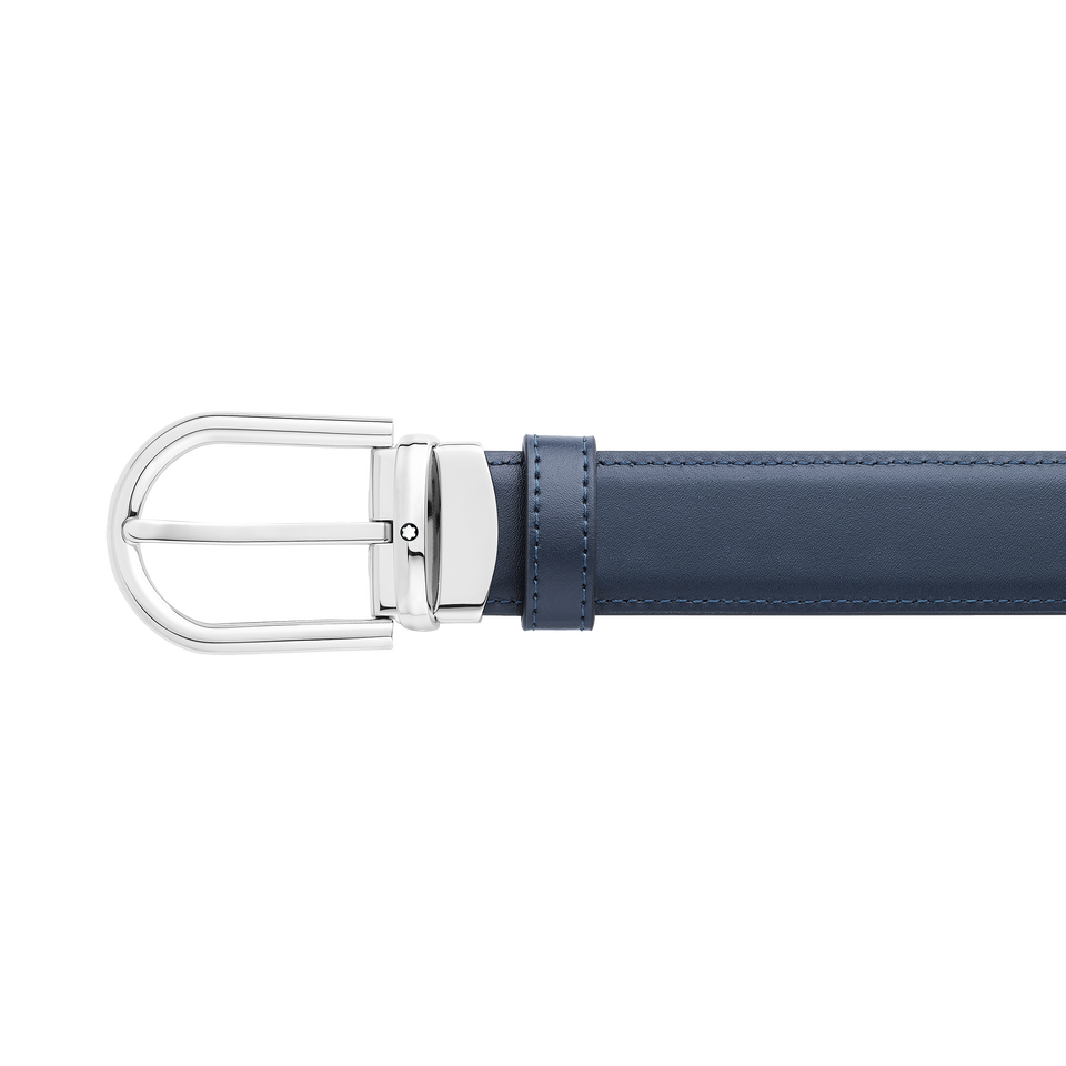 Horseshoe 30&nbsp;mm Reversible Belt in Leather - 1