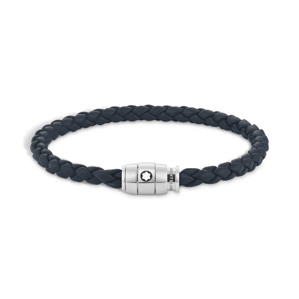 Bracelet Small, Soft Leather, Avio Blue - 1